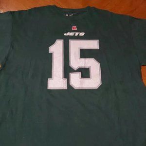 NFL Tim Tebow #15 New York Jets Football Jersey T-Shirt Men XL
